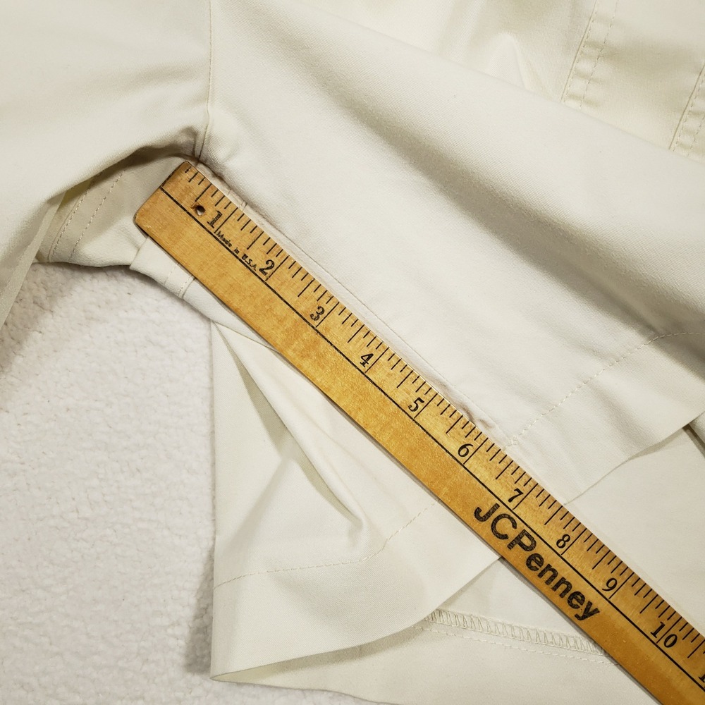 Sportif USA Cargo Shorts Mens 46 Ivory Off White Stretch Utility Hiking Pockets - Picture 6 of 8